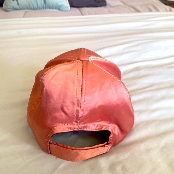 Express Pink Satin Hat - Picture 4 of 6